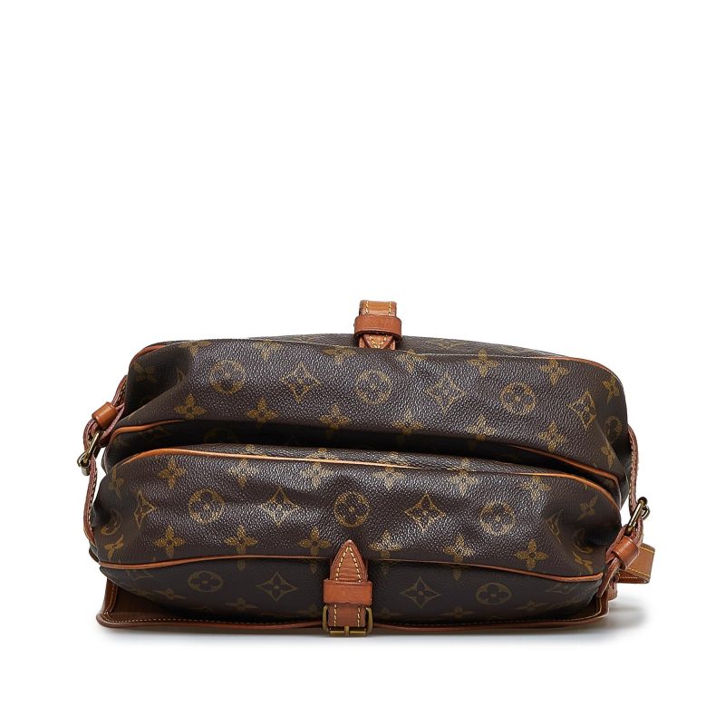 Louis Vuitton Monogram Saumur 30 (SHG-HMudzs) - Image 3