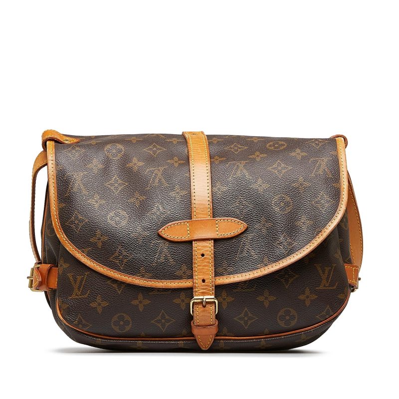 Louis Vuitton Monogram Saumur 30 (SHG-UjVfcT) - Image 2