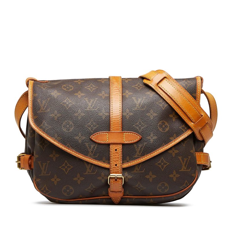 Louis Vuitton Monogram Saumur 30 (SHG-UjVfcT) - Image 10