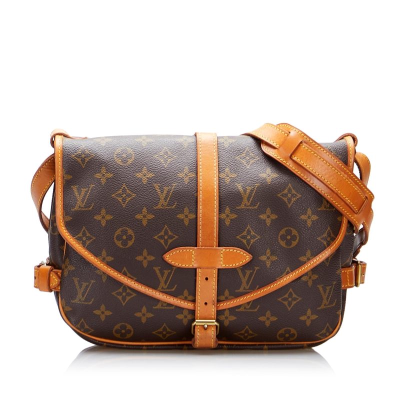 Louis Vuitton Monogram Saumur 30 (SHG-18kTad) - Image 8