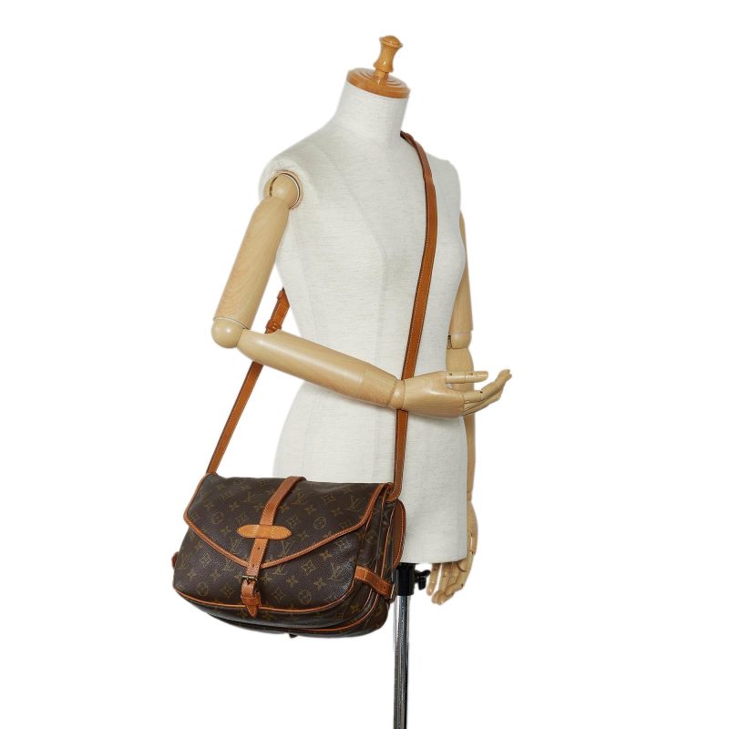 Louis Vuitton Monogram Saumur 30 (SHG-HclT6G) - Image 4
