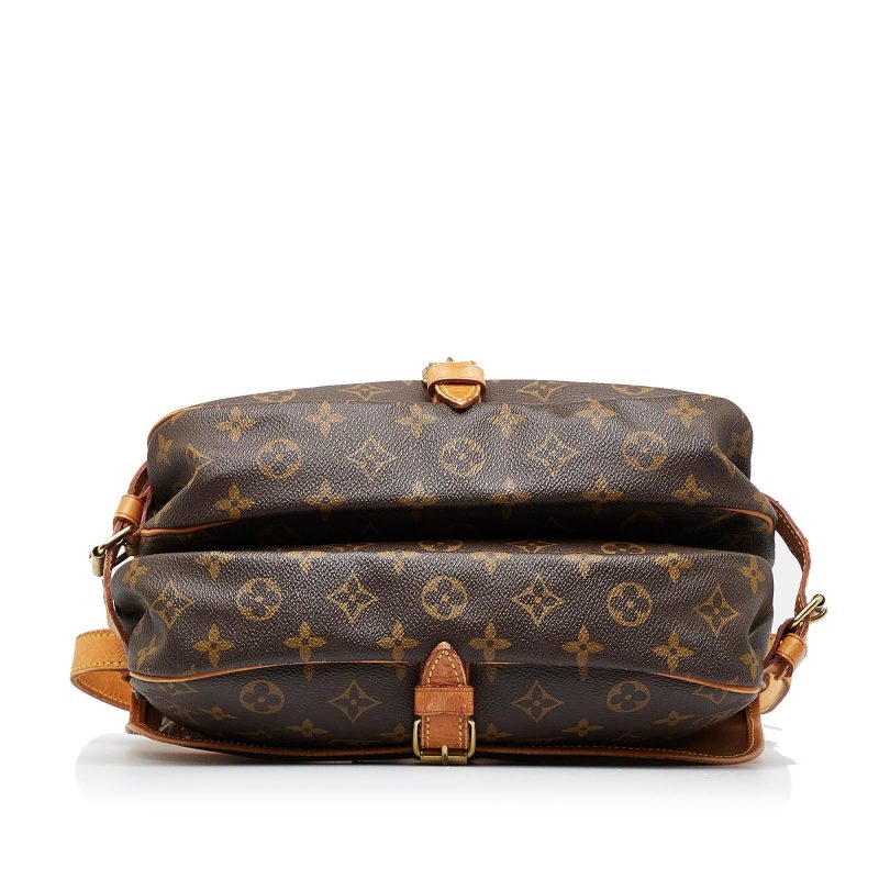 Louis Vuitton Monogram Saumur 30 (SHG-4LGzX9) - Image 3