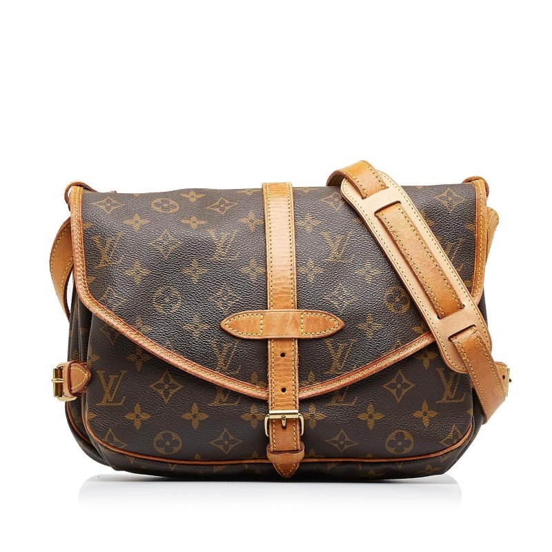Louis Vuitton Monogram Saumur 30 (SHG-4LGzX9) - Image 16