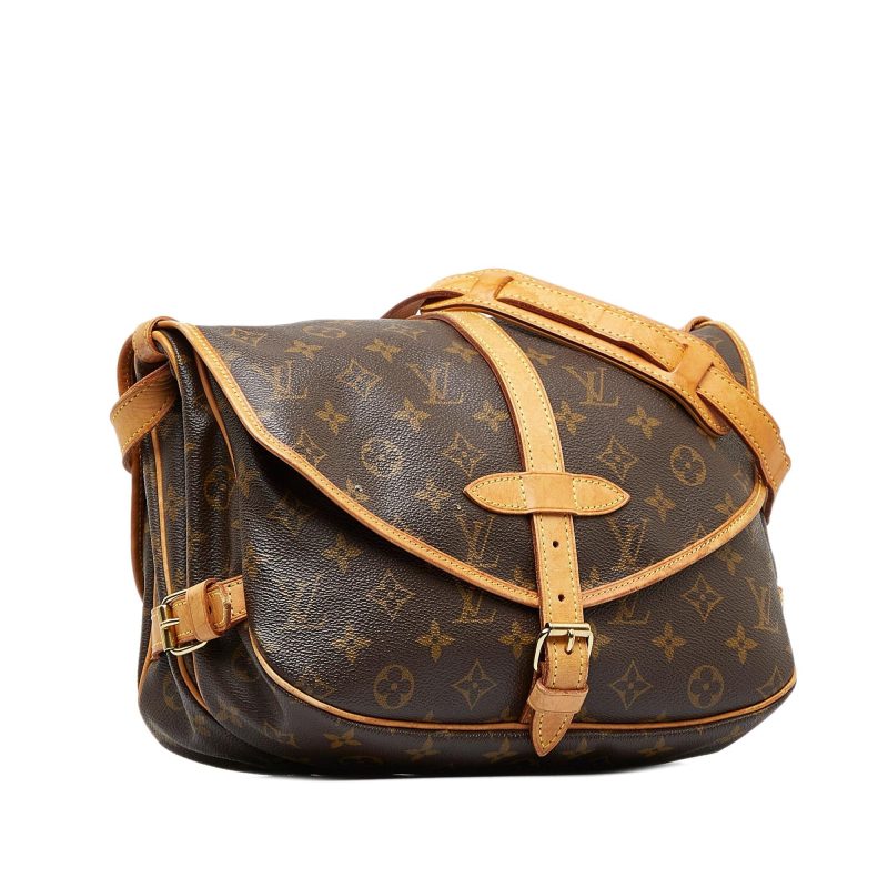 Louis Vuitton Monogram Saumur 30 (SHG-zhoc2P)