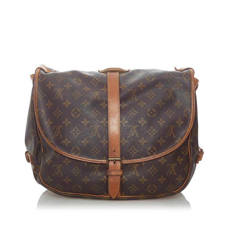 Louis Vuitton Monogram Saumur 35 (SHG-31895) - Image 2