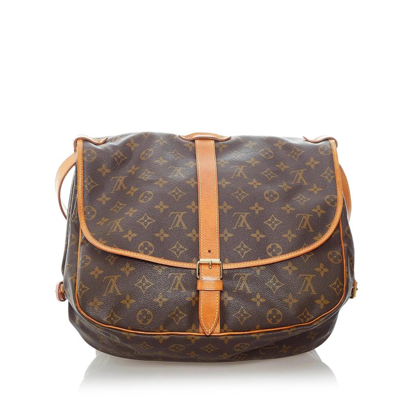 Louis Vuitton Monogram Saumur 35 (SHG-32284) - Image 2
