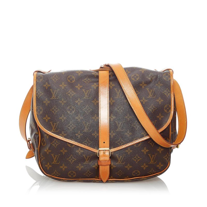 Louis Vuitton Monogram Saumur 35 (SHG-32284) - Image 9
