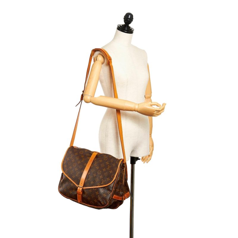 Louis Vuitton Monogram Saumur 35 (SHG-32284) - Image 4