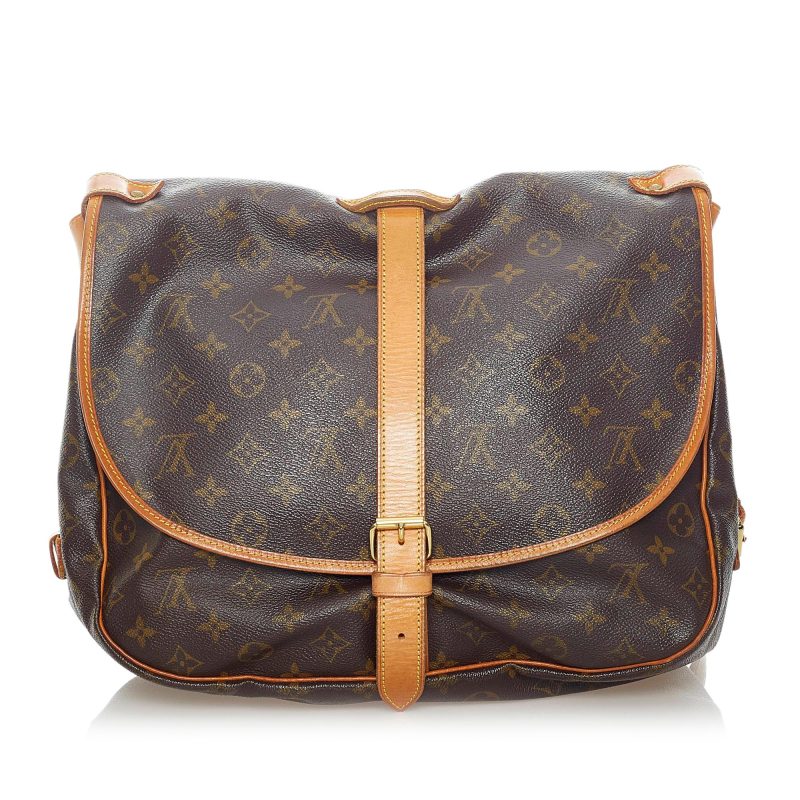 Louis Vuitton Monogram Saumur 35 (SHG-33267) - Image 2