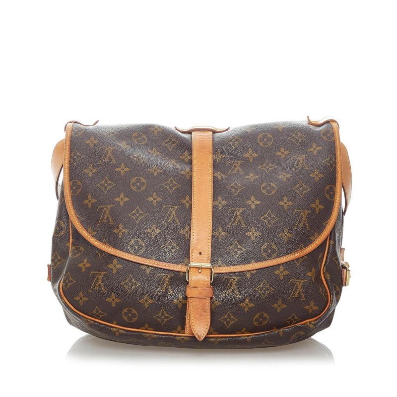 Louis Vuitton Monogram Saumur 35 (SHG-34335) - Image 2
