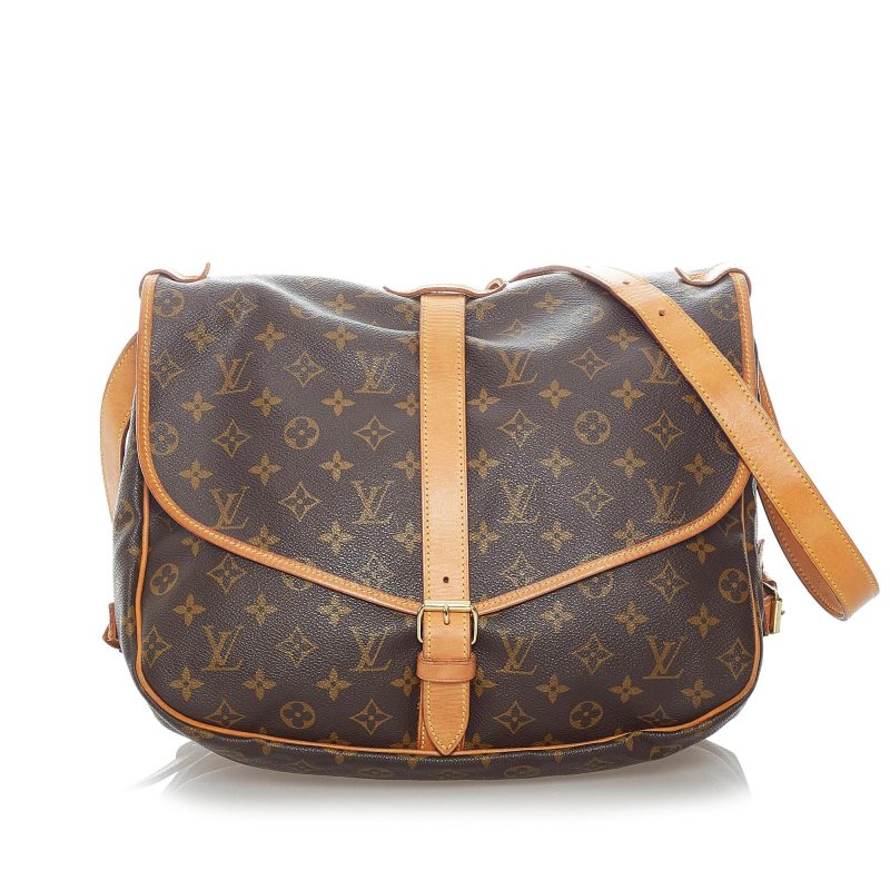 Louis Vuitton Monogram Saumur 35 (SHG-34335) - Image 11