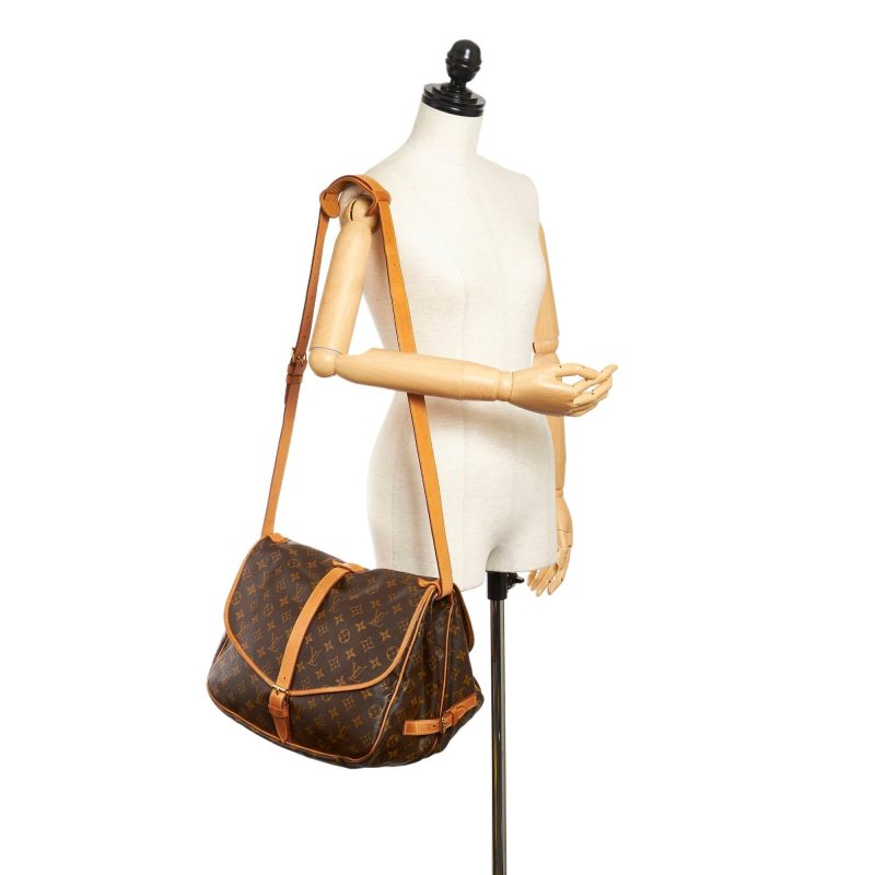 Louis Vuitton Monogram Saumur 35 (SHG-34335) - Image 4