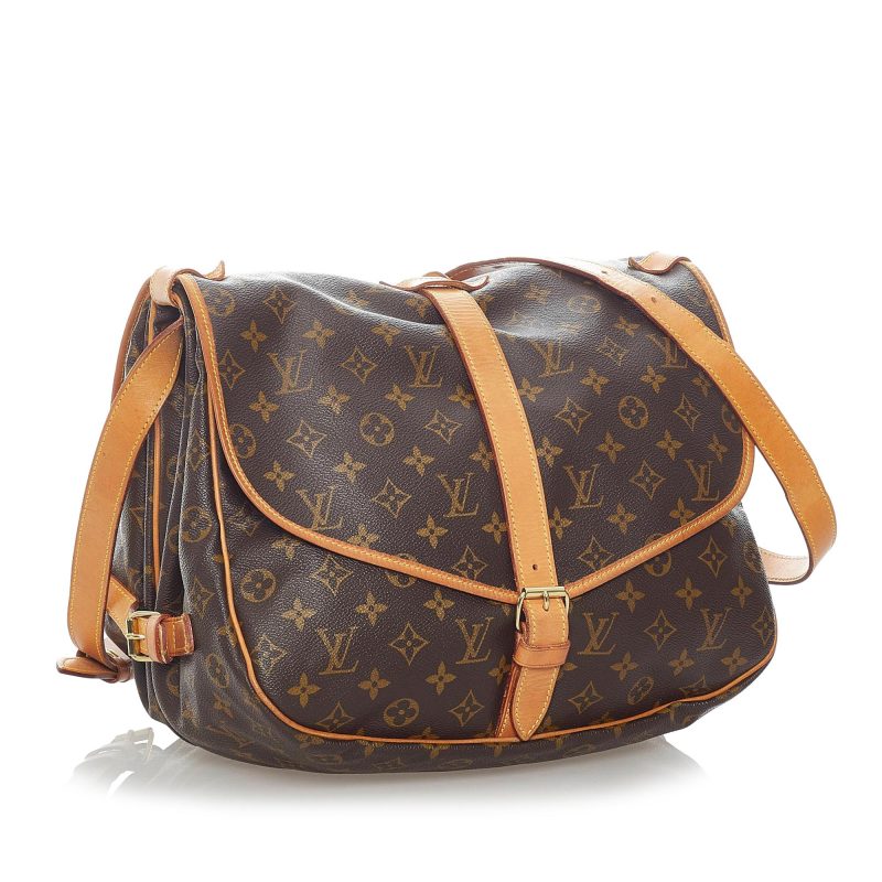 Louis Vuitton Monogram Saumur 35 (SHG-34335)