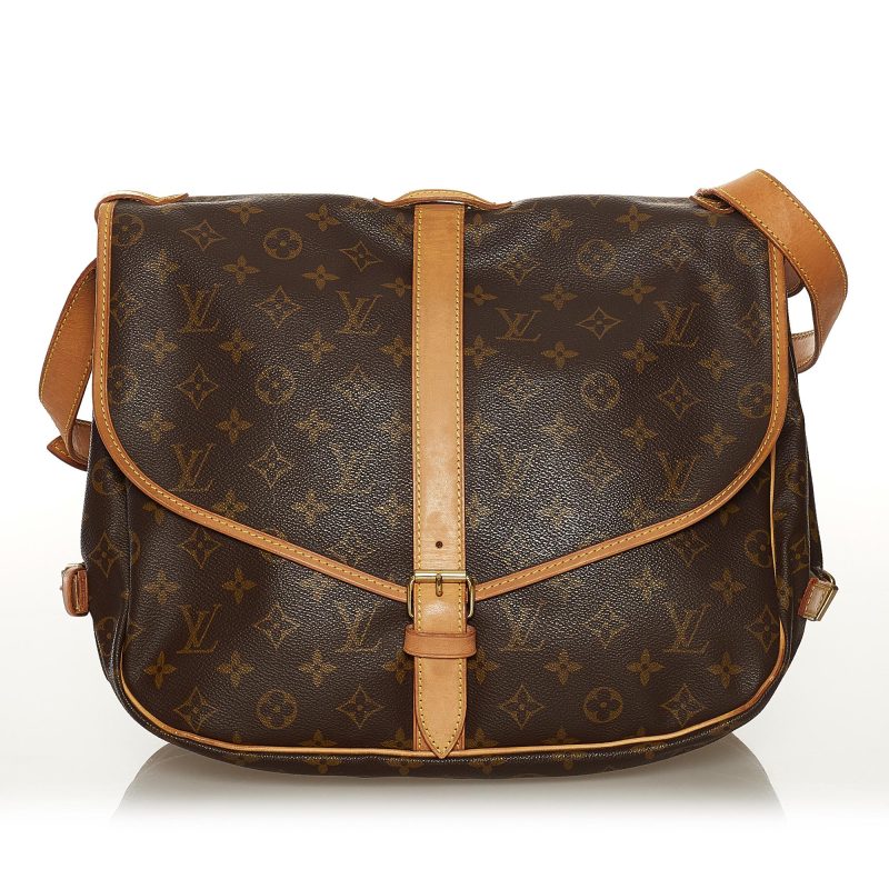 Louis Vuitton Monogram Saumur 35 (SHG-34374) - Image 9