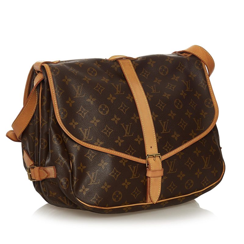 Louis Vuitton Monogram Saumur 35 (SHG-34374)