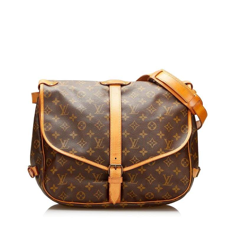 Louis Vuitton Monogram Saumur 35 (SHG-35913) - Image 13