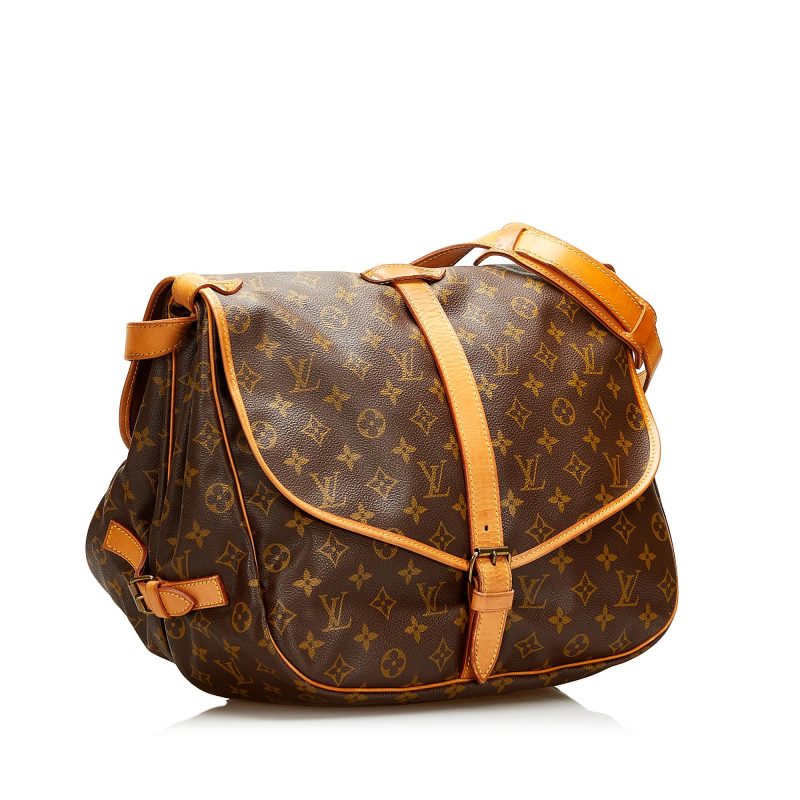 Louis Vuitton Monogram Saumur 35 (SHG-35913)