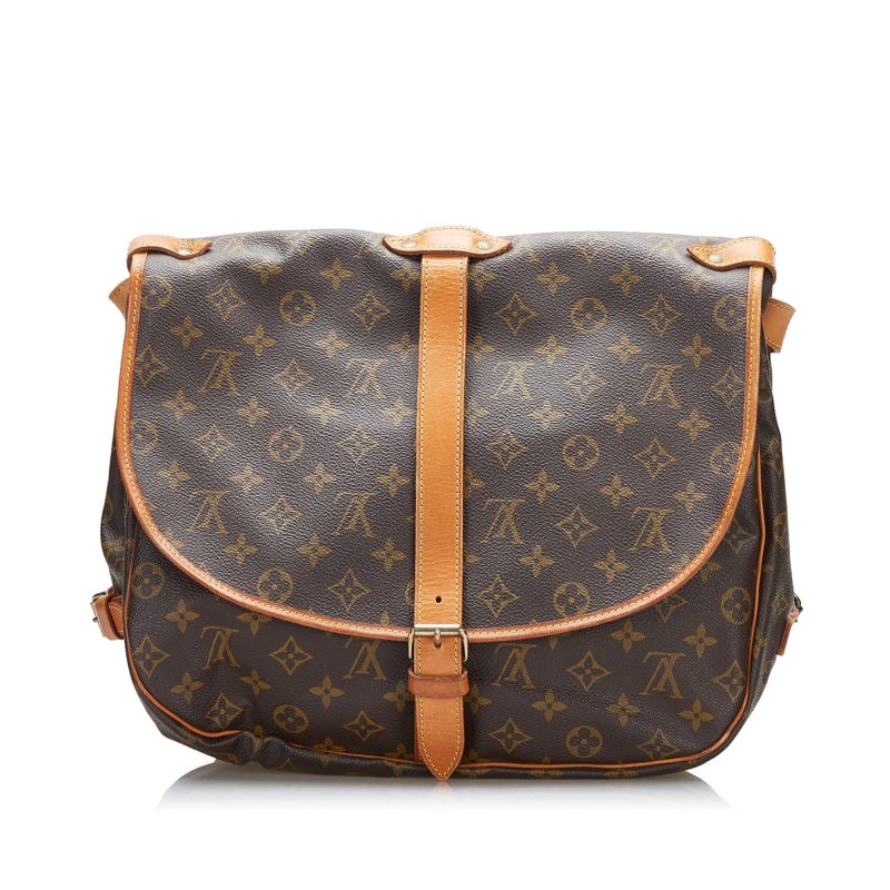 Louis Vuitton Monogram Saumur 35 (SHG-37029) - Image 2