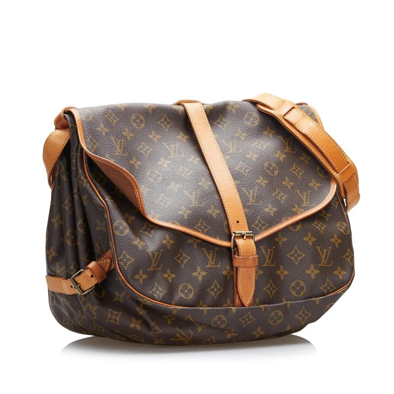 Louis Vuitton Monogram Saumur 35 (SHG-37029)