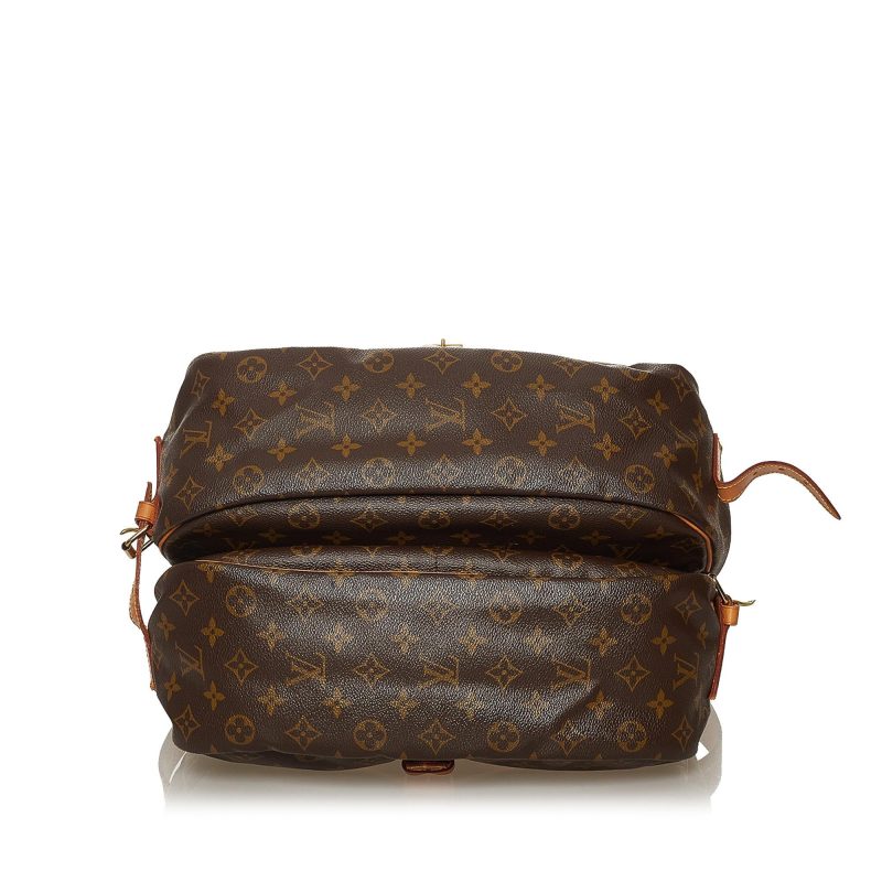 Louis Vuitton Monogram Saumur 35 (SHG-djGIoD) - Image 3