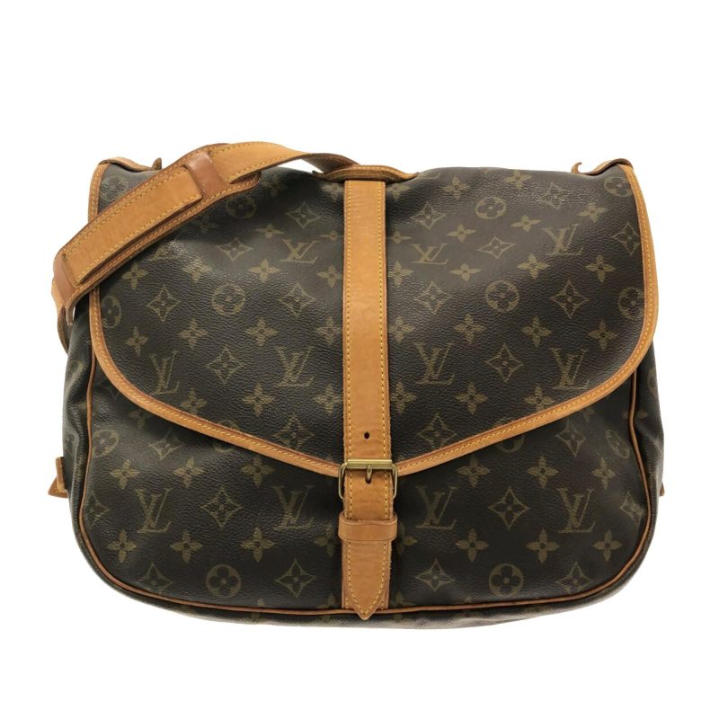 Louis Vuitton Monogram Saumur 35 (SHG-gu64rO) - Image 2