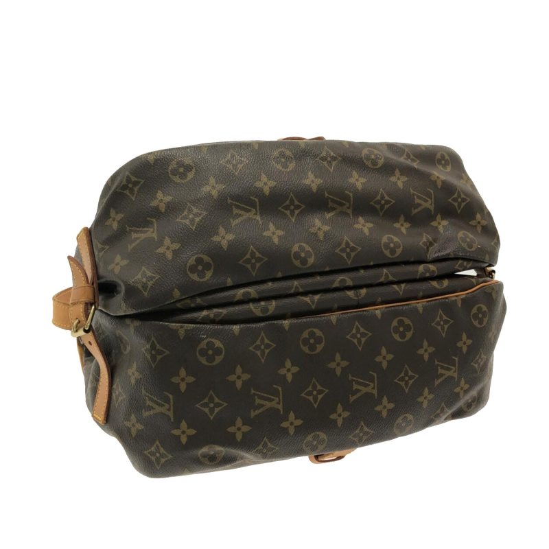 Louis Vuitton Monogram Saumur 35 (SHG-gu64rO) - Image 3