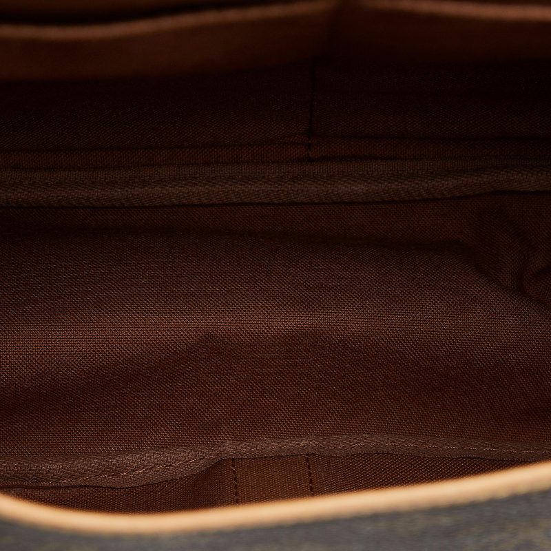 Louis Vuitton Monogram Saumur 35 (SHG-Tiy0GP) - Image 6