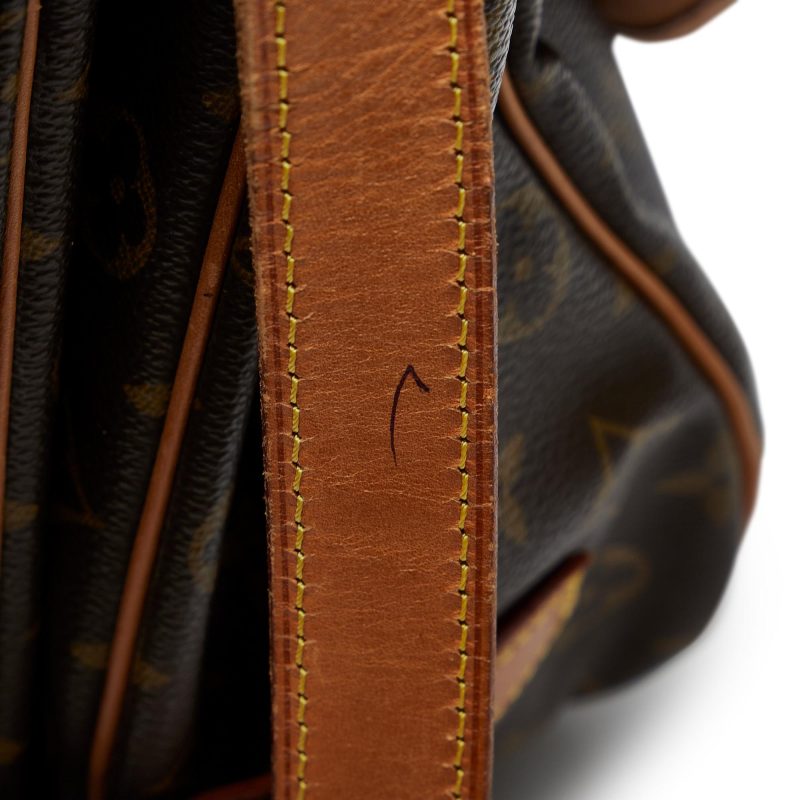Louis Vuitton Monogram Saumur 35 (SHG-apxx0B) - Image 10