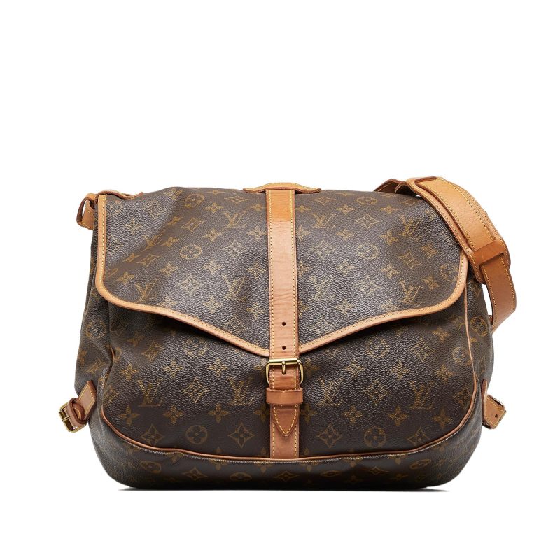 Louis Vuitton Monogram Saumur 35 (SHG-P8frKY) - Image 13
