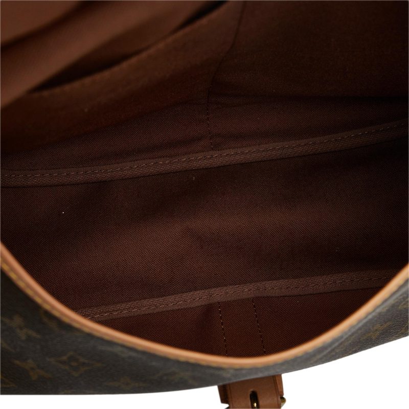 Louis Vuitton Monogram Saumur 35 (SHG-P8frKY) - Image 6