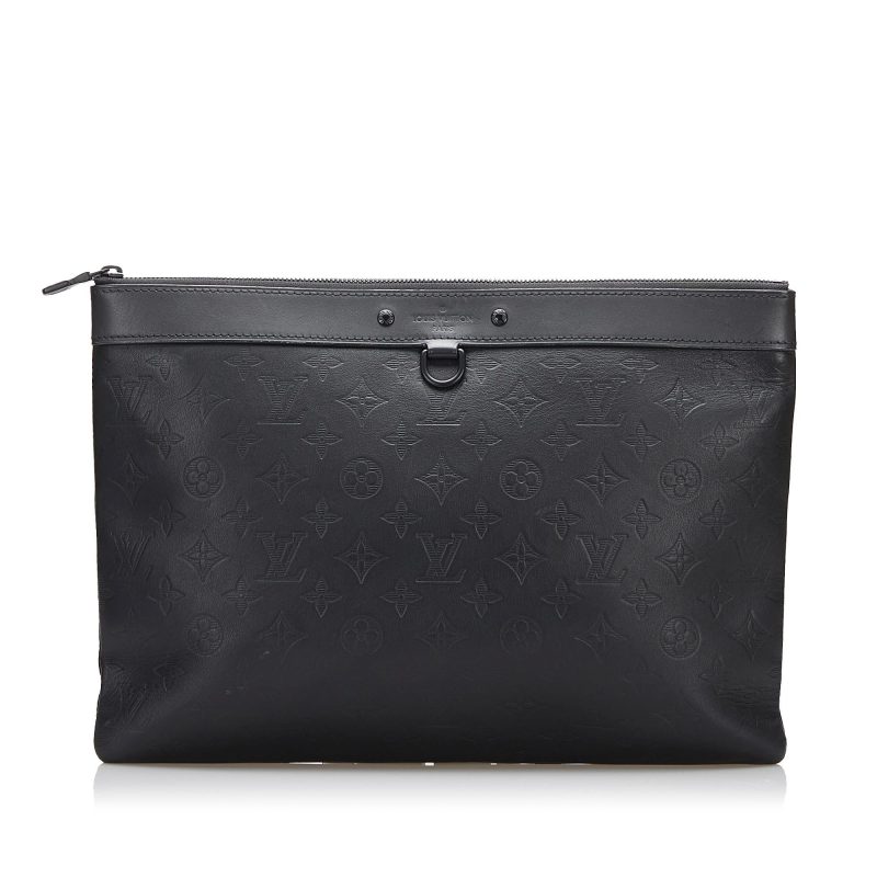 Louis Vuitton Monogram Shadow Discovery Pochette (SHG-rQKxIP) - Image 9