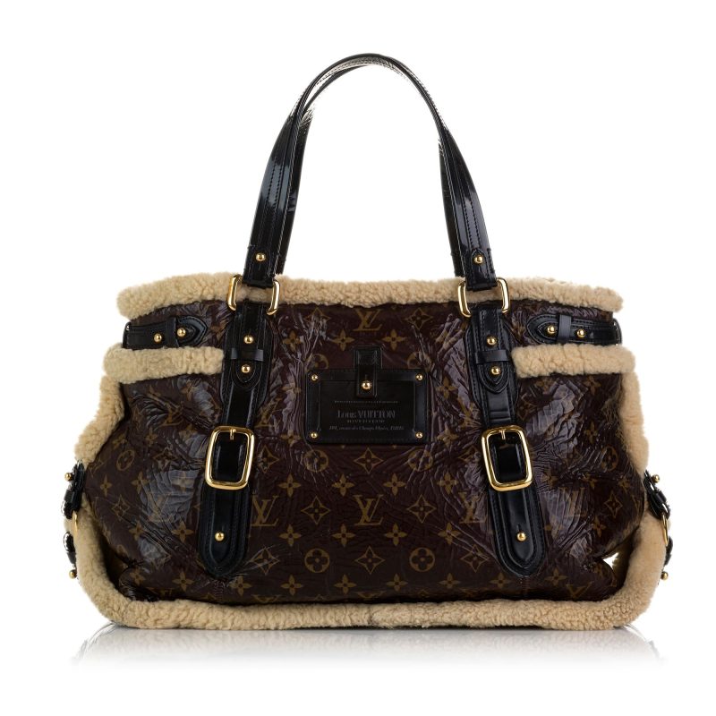 Louis Vuitton Monogram Shearling Thunder (SHG-37132) - Image 10
