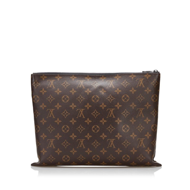 Louis Vuitton Monogram Solar Ray A4 Pochette (SHG-EXv5ni) - Image 2