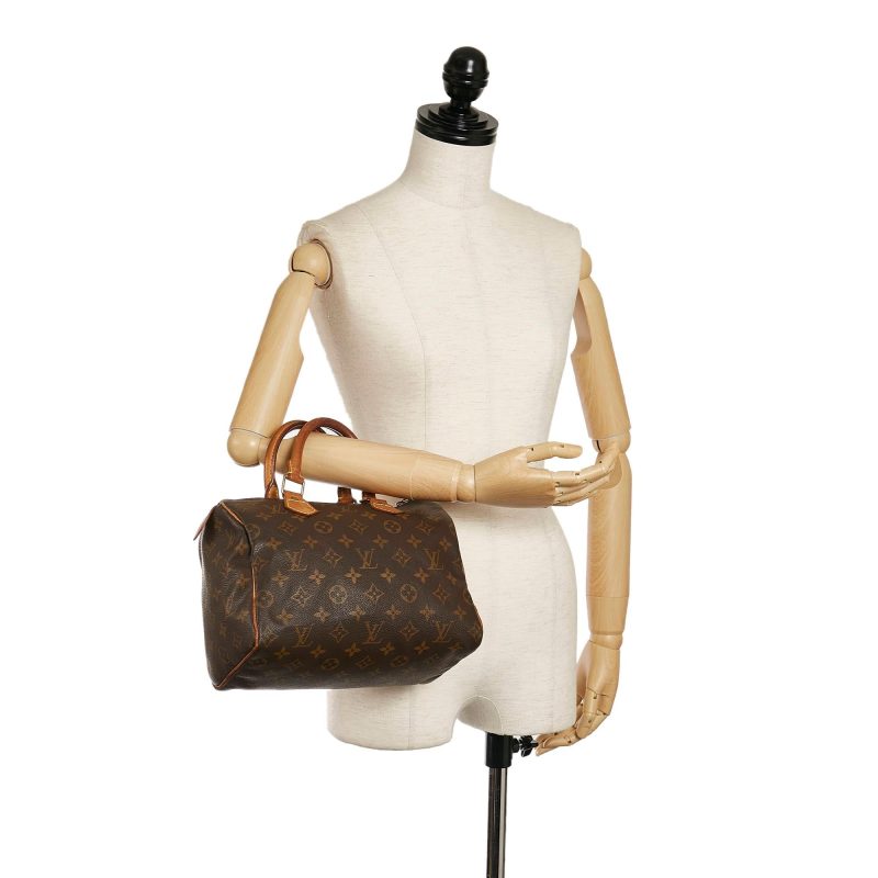 Louis Vuitton Monogram Speedy 25 (SHG-34174) - Image 4
