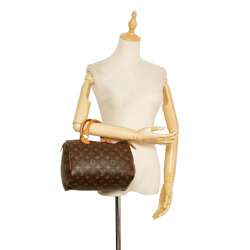 Louis Vuitton Monogram Speedy 25 (SHG-37545) - Image 4