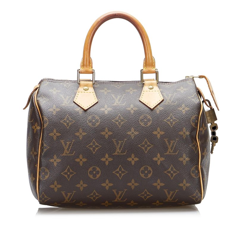 Louis Vuitton Monogram Speedy 25 (SHG-Aw9jM7) - Image 2