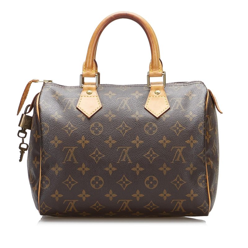 Louis Vuitton Monogram Speedy 25 (SHG-Aw9jM7) - Image 10