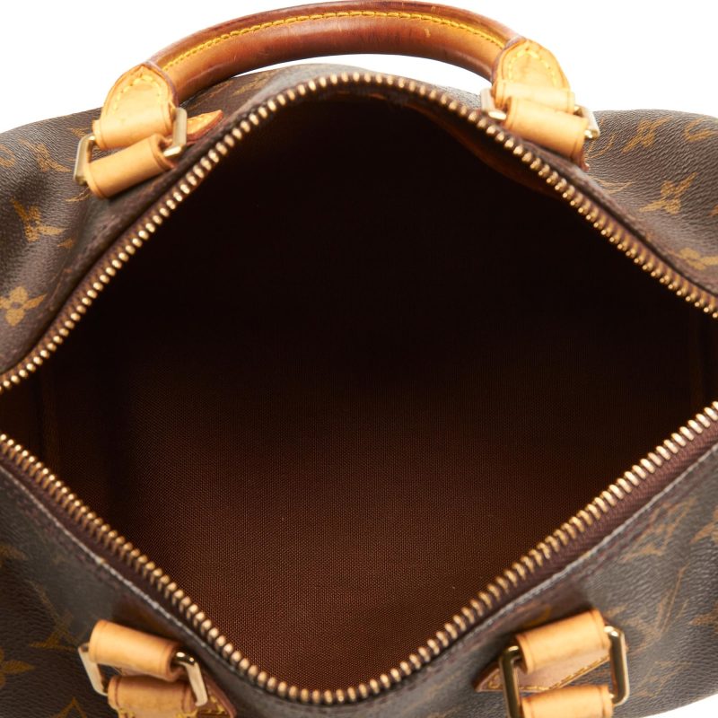 Louis Vuitton Monogram Speedy 25 (SHG-Aw9jM7) - Image 5