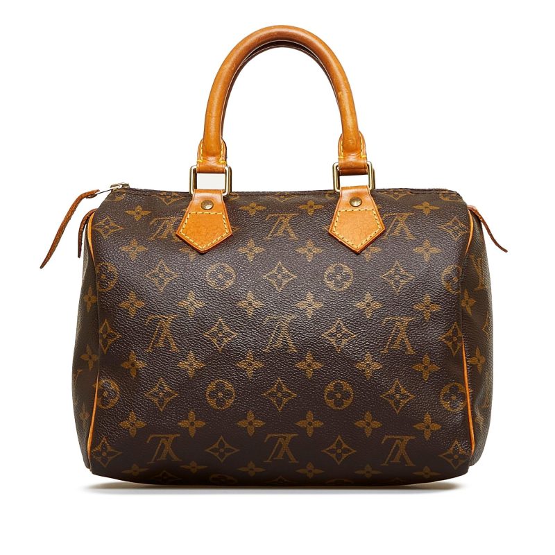 Louis Vuitton Monogram Speedy 25 (SHG-nh46DF) - Image 2