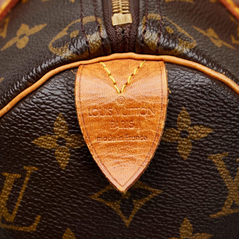 Louis Vuitton Monogram Speedy 25 (SHG-nh46DF) - Image 6