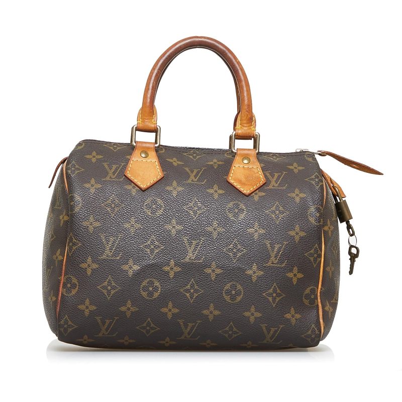 Louis Vuitton Monogram Speedy 25 (SHG-16M84M) - Image 15