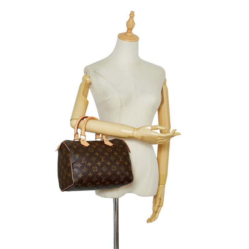 Louis Vuitton Monogram Speedy 25 (SHG-VBqvSM) - Image 4