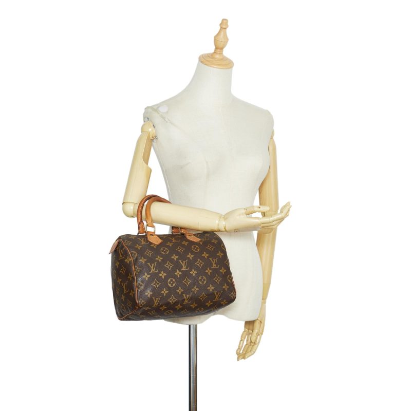Louis Vuitton Monogram Speedy 25 (SHG-GBu8d6) - Image 4