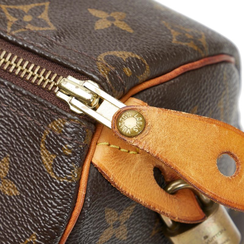 Louis Vuitton Monogram Speedy 25 (SHG-BavqK6) - Image 13