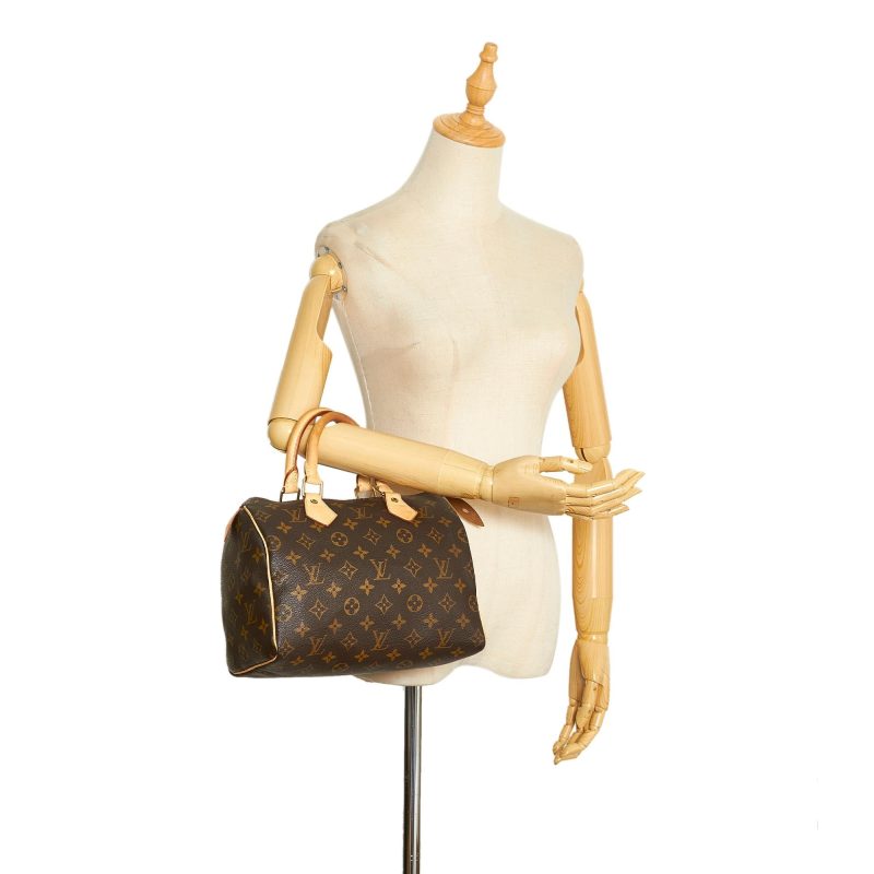 Louis Vuitton Monogram Speedy 25 (SHG-LI9oi4) - Image 4