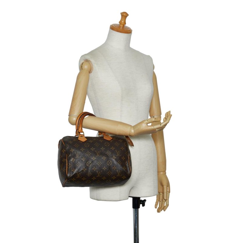 Louis Vuitton Monogram Speedy 25 (SHG-smT6WJ) - Image 4