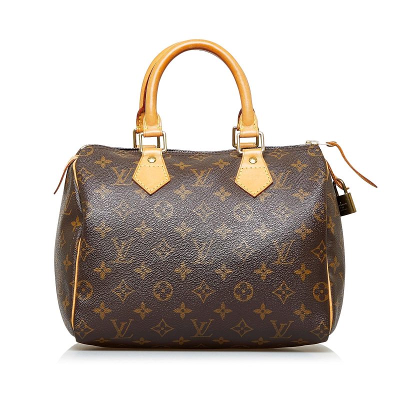 Louis Vuitton Monogram Speedy 25 (SHG-5HzKxI) - Image 13