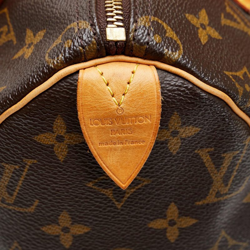 Louis Vuitton Monogram Speedy 25 (SHG-5HzKxI) - Image 6