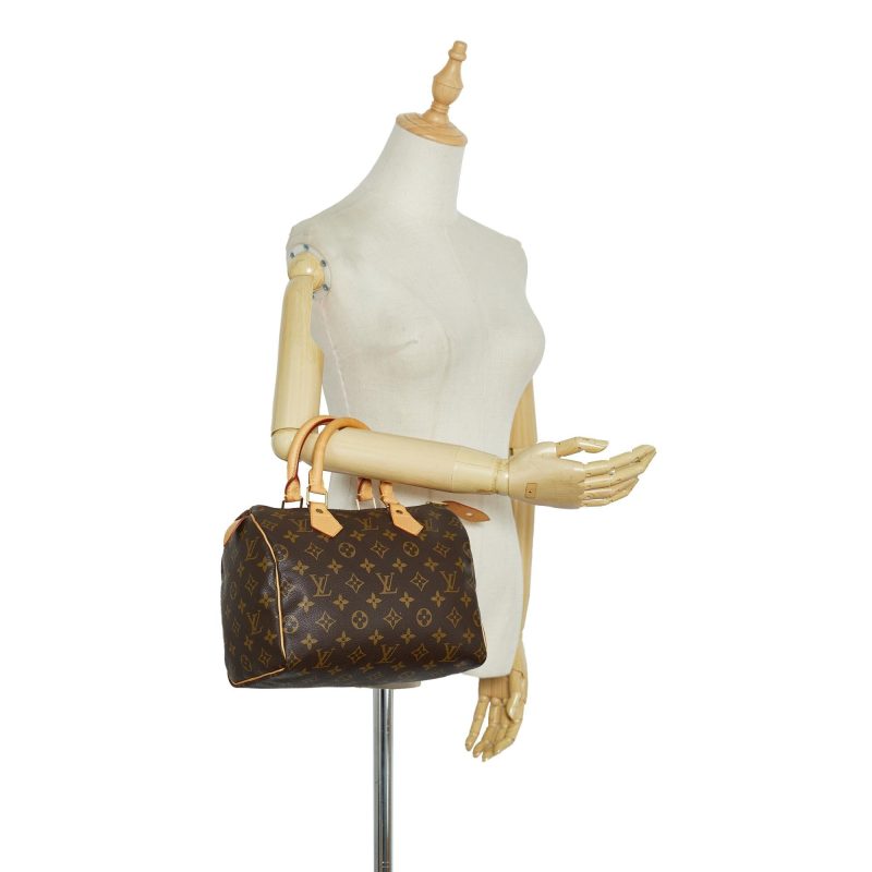 Louis Vuitton Monogram Speedy 25 (SHG-1dP7jW) - Image 4