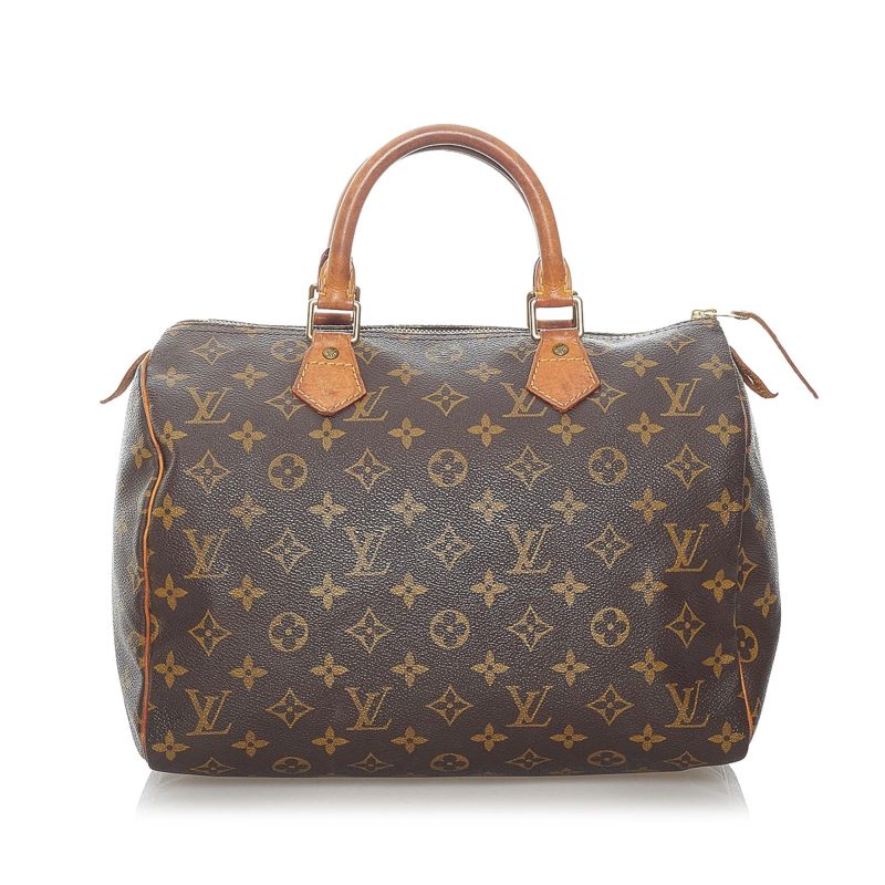 Louis Vuitton Monogram Speedy 30 (SHG-31159) - Image 9